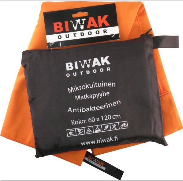 Biwak Travel Towel 60 x 120 cm Orange