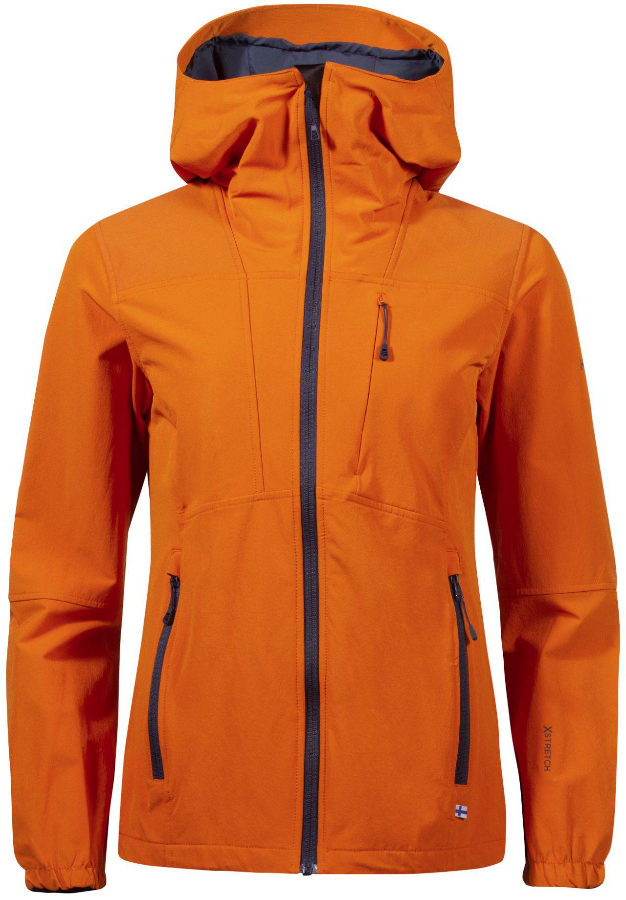 Women’s Pallas Warm Stretch Jacket Orange 44