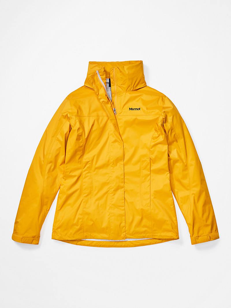 Marmot Women’s Precip Eco Jacket Keltainen S