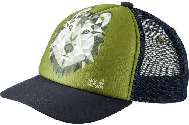 Jack Wolfskin Animal Mesh Cap Kids Green