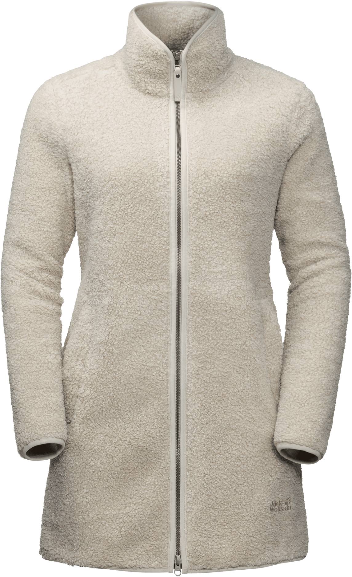 Jack Wolfskin High Curl Coat W Light grey XS