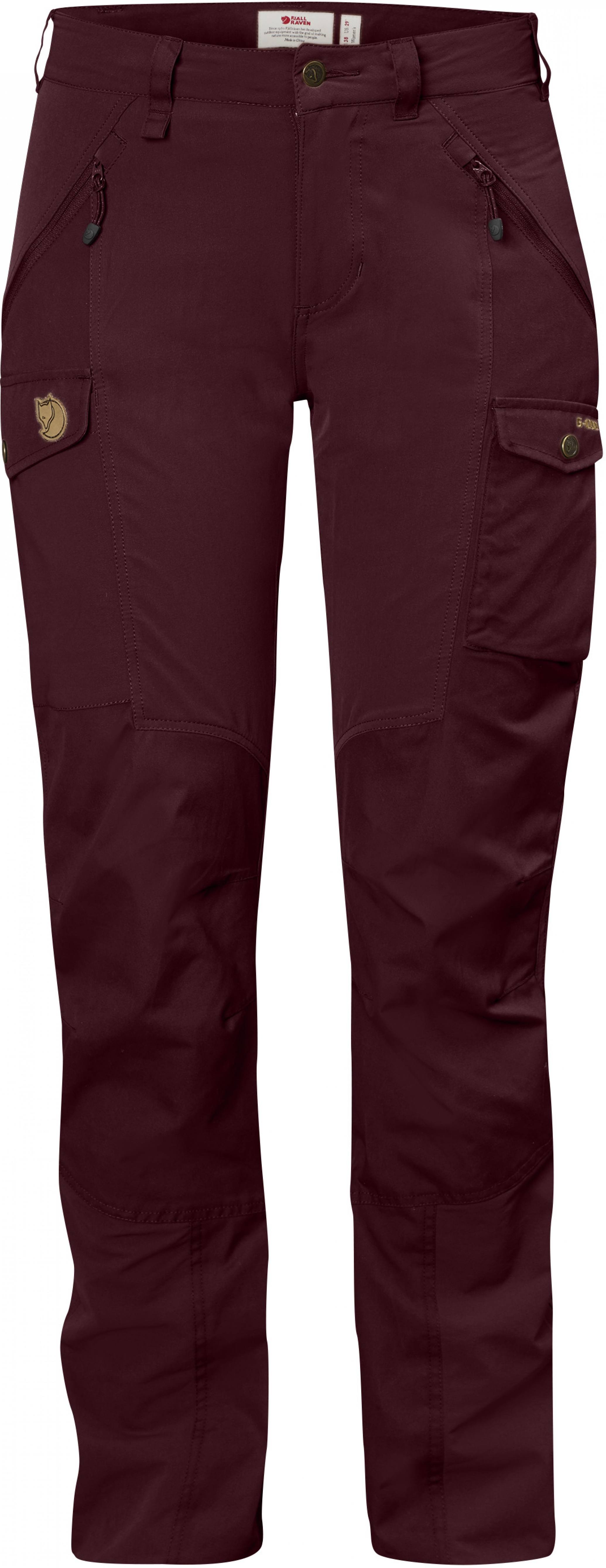 Nikka Trousers Curved Dark red 46