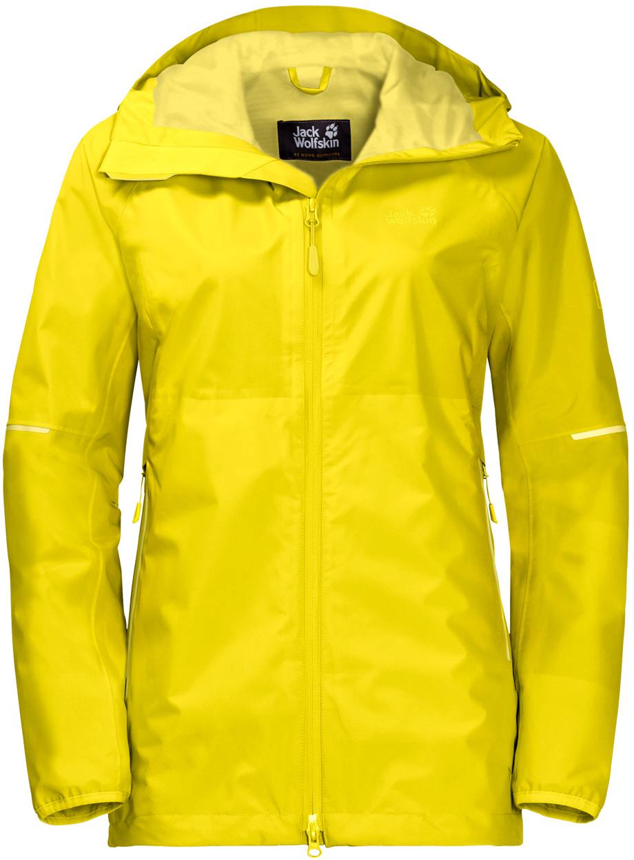 Jack Wolfskin Sierra Pass Jacket Women Yellow L