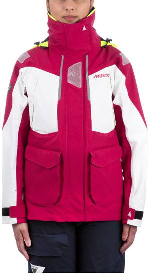 Musto BR2 Offshore Jacket Women’s Red/white 8