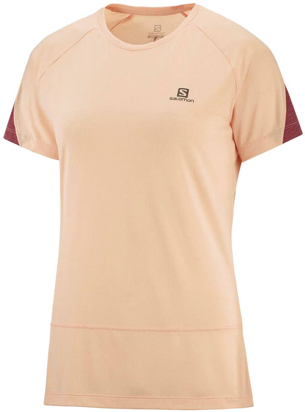 Women’s Cross Run SS Tee Apricot M