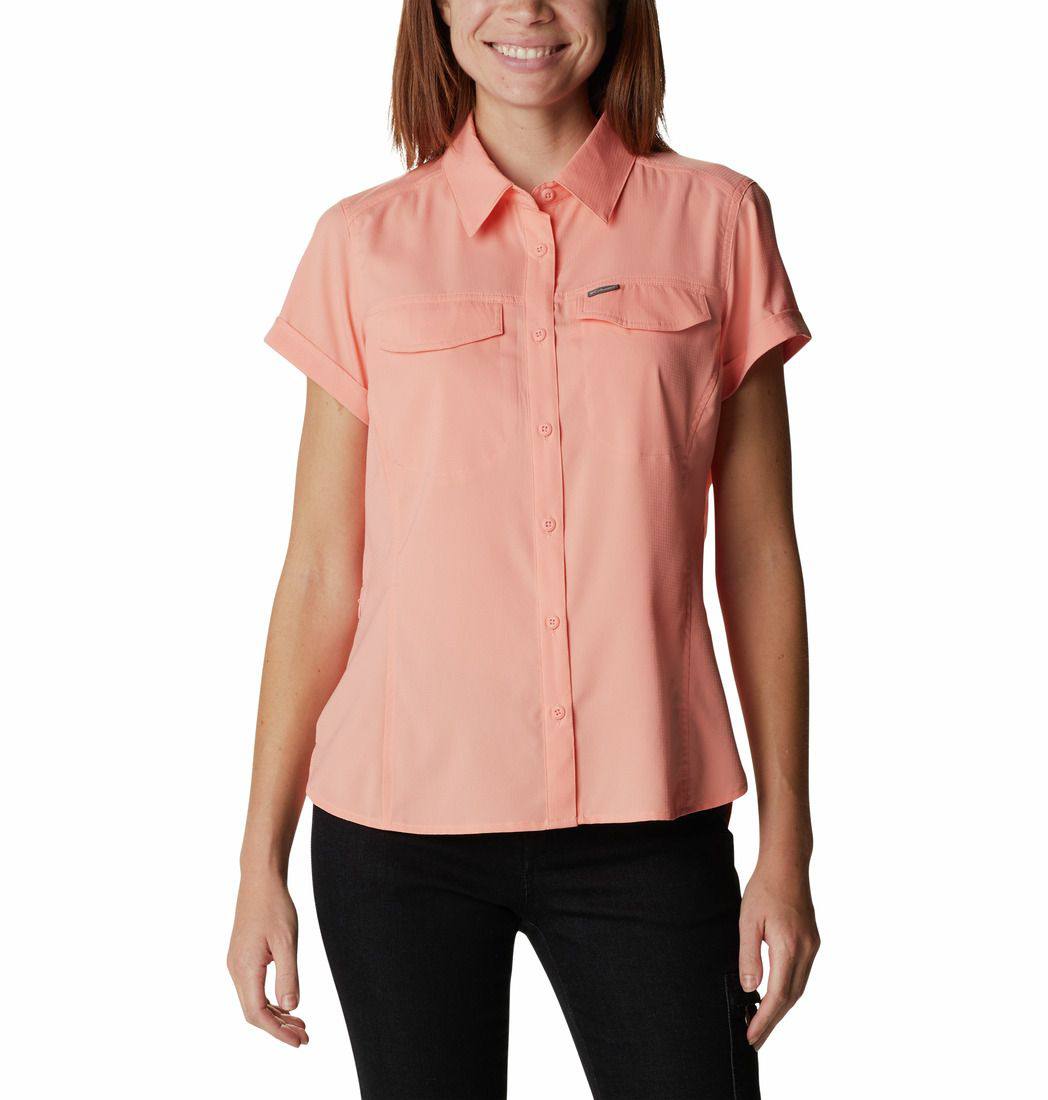 Women’s Silver Ridge Lite SS Shirt Coral XL