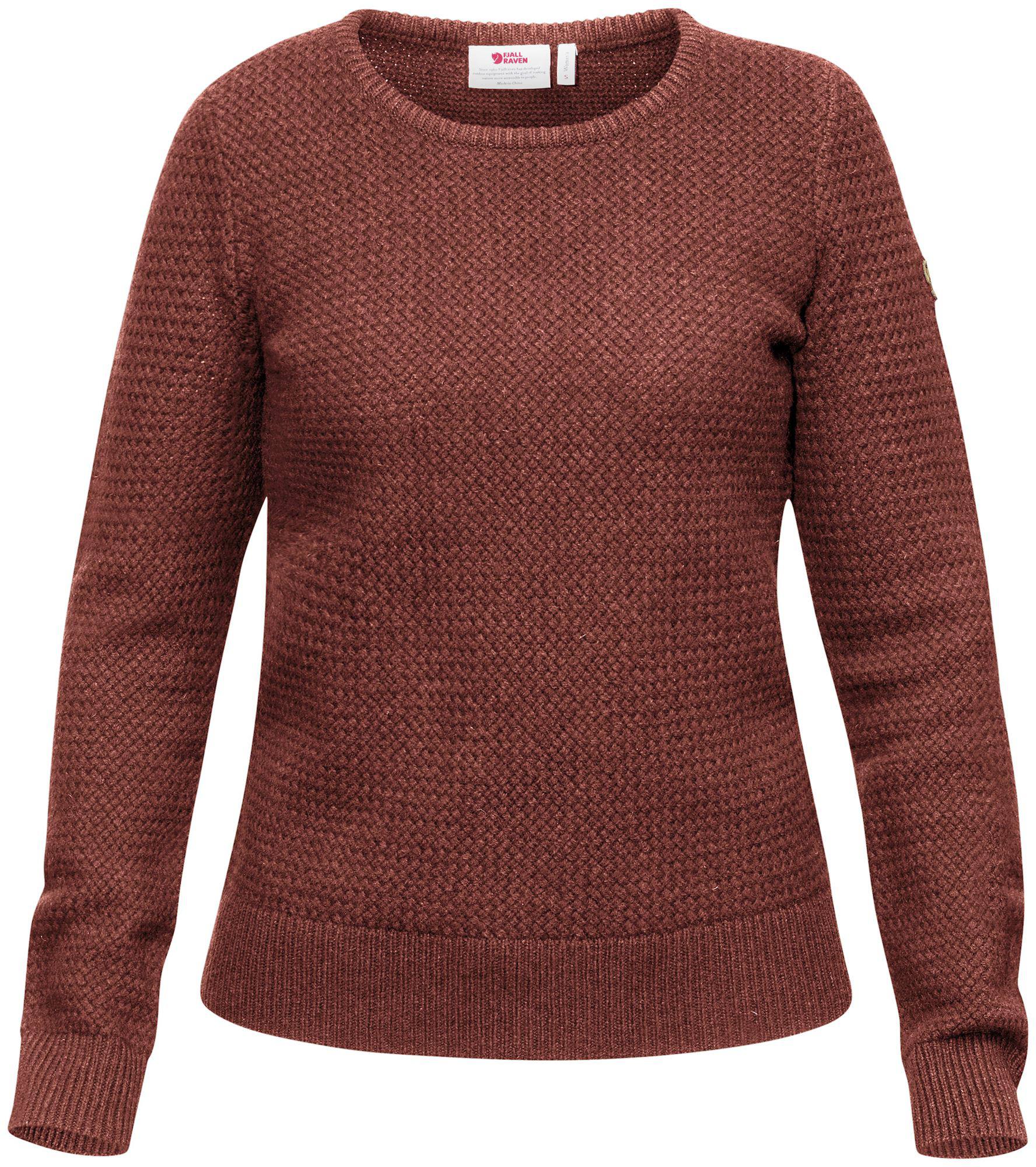 Fjällräven Övik Structure Sweater W Terracotta S