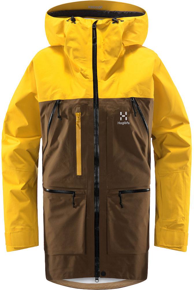 Vassi GTX Pro Jacket Women Brown / Yellow S