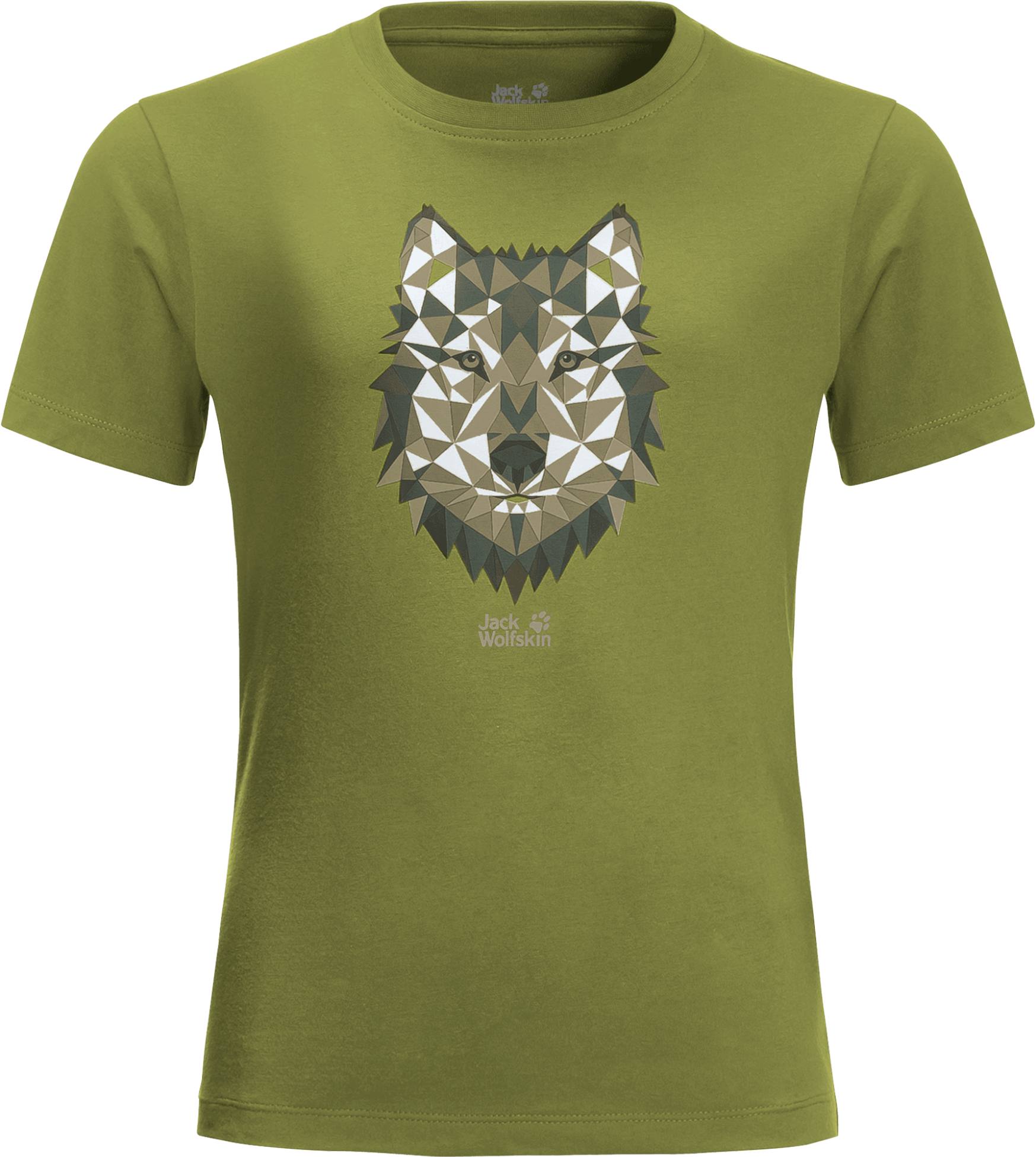 Jack Wolfskin Brand Wolf Tee Kids Green 164