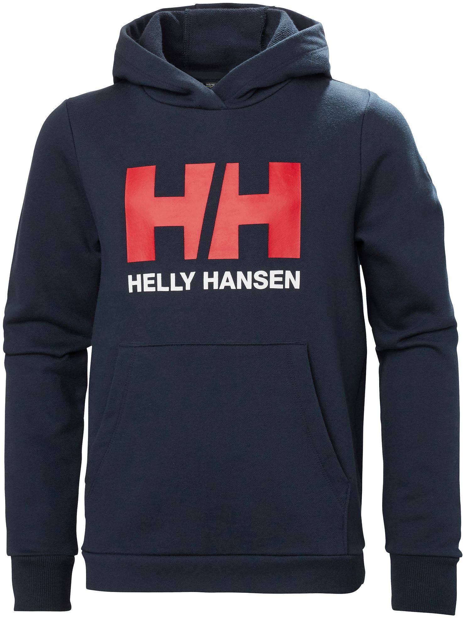 Helly Hansen Jr Logo Hoodie Navy 164