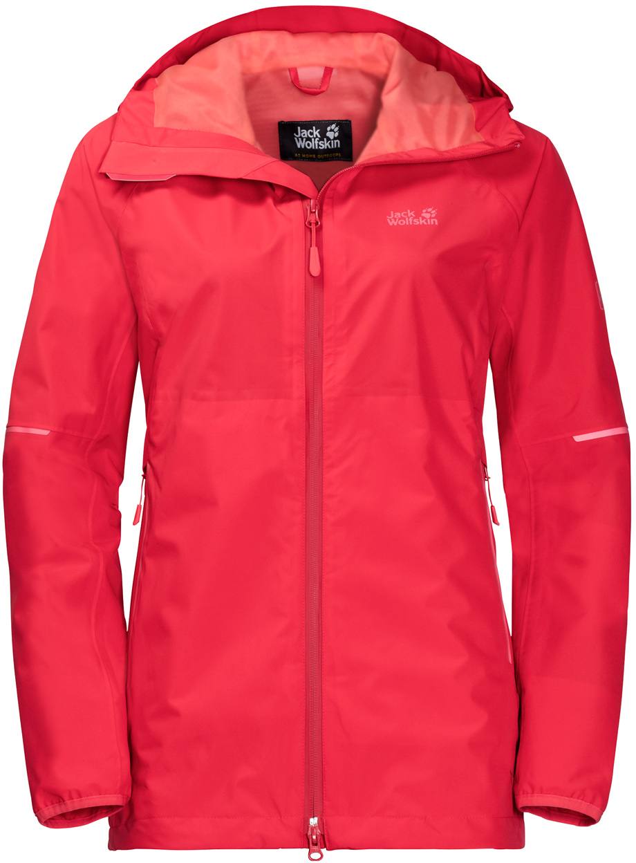 Sierra Pass Jacket Women Red XL