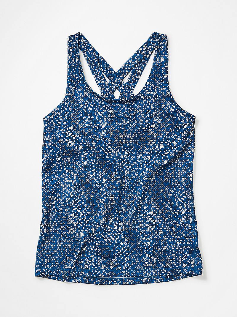 Women’s Leda Tank Top Blue / White S