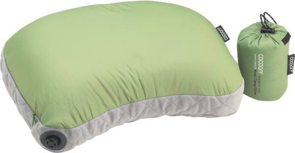 Air-core Hood Camp Pillow Light green
