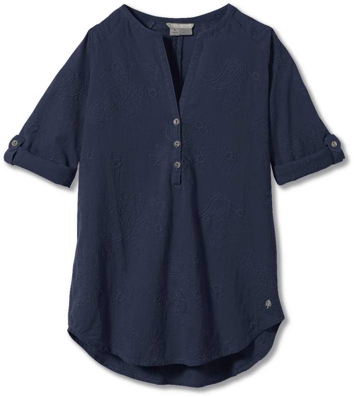 Women’s Oasis Tunic II 3/4 Sleeve Navy L