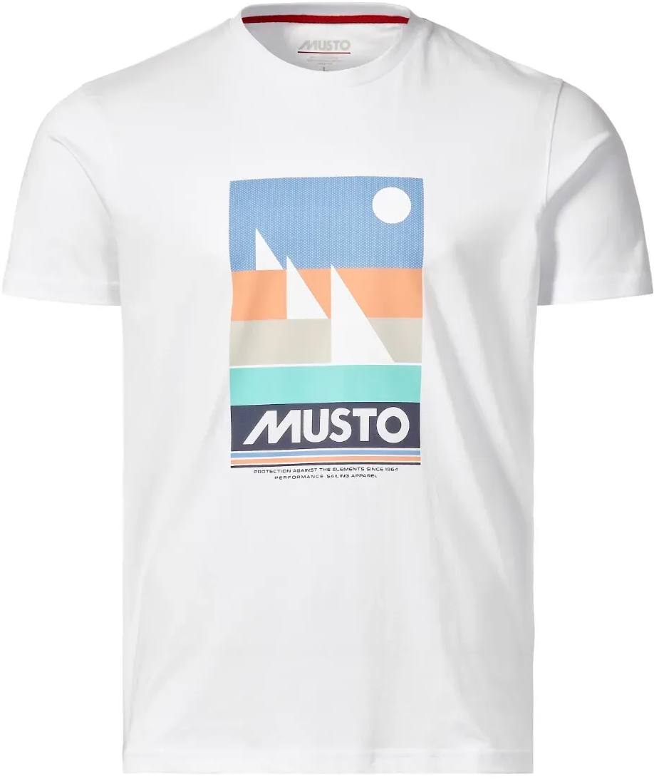 Musto Men’s Marina Graph Tee White L