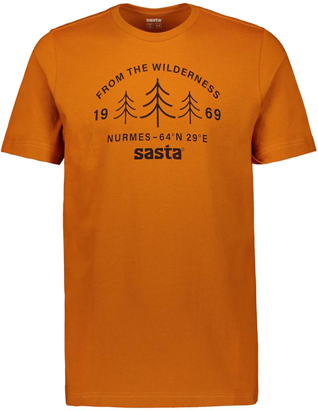 Sasta Wilderness Tee Orange M