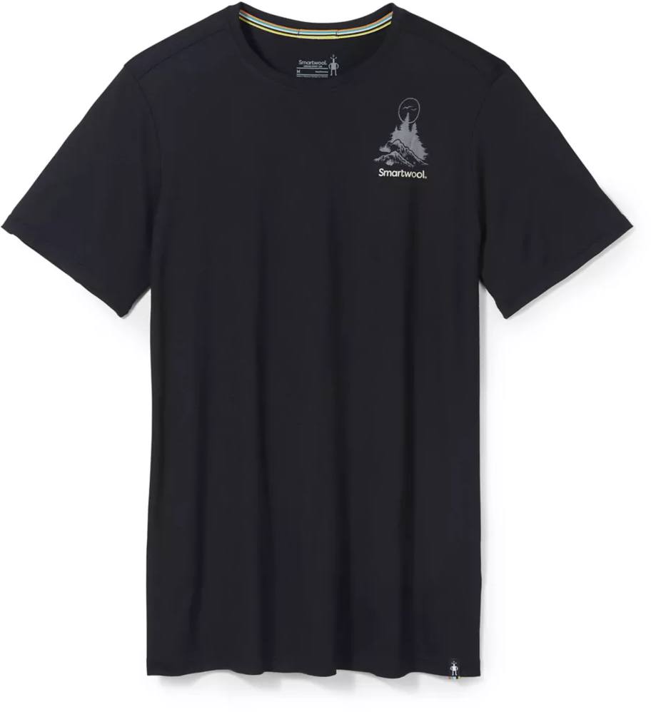 Wilderness Summit SS Graphic Tee Black S