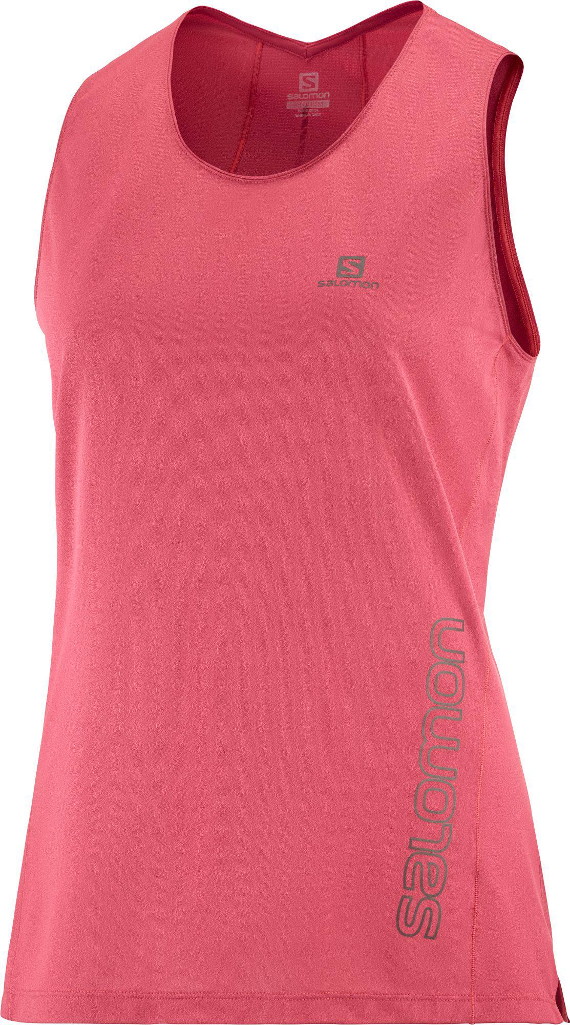 Salomon Women’s Sense Aero Tank Light red XL