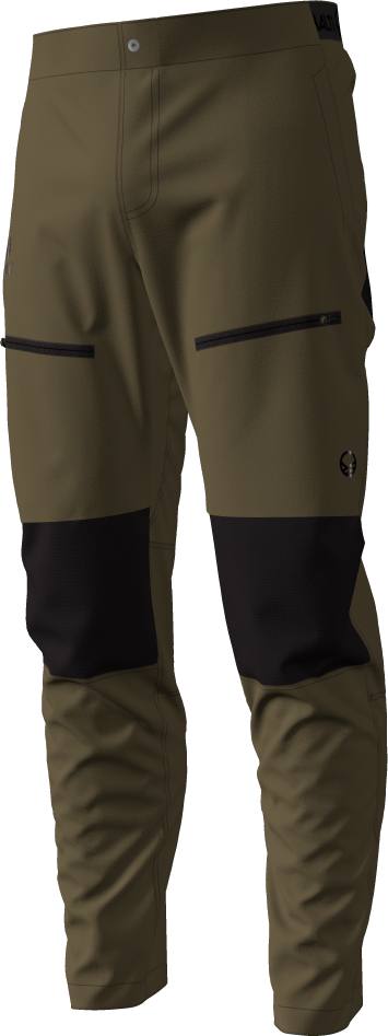 Pallas II M Warm X-stretch Pants Dark olive XXXL