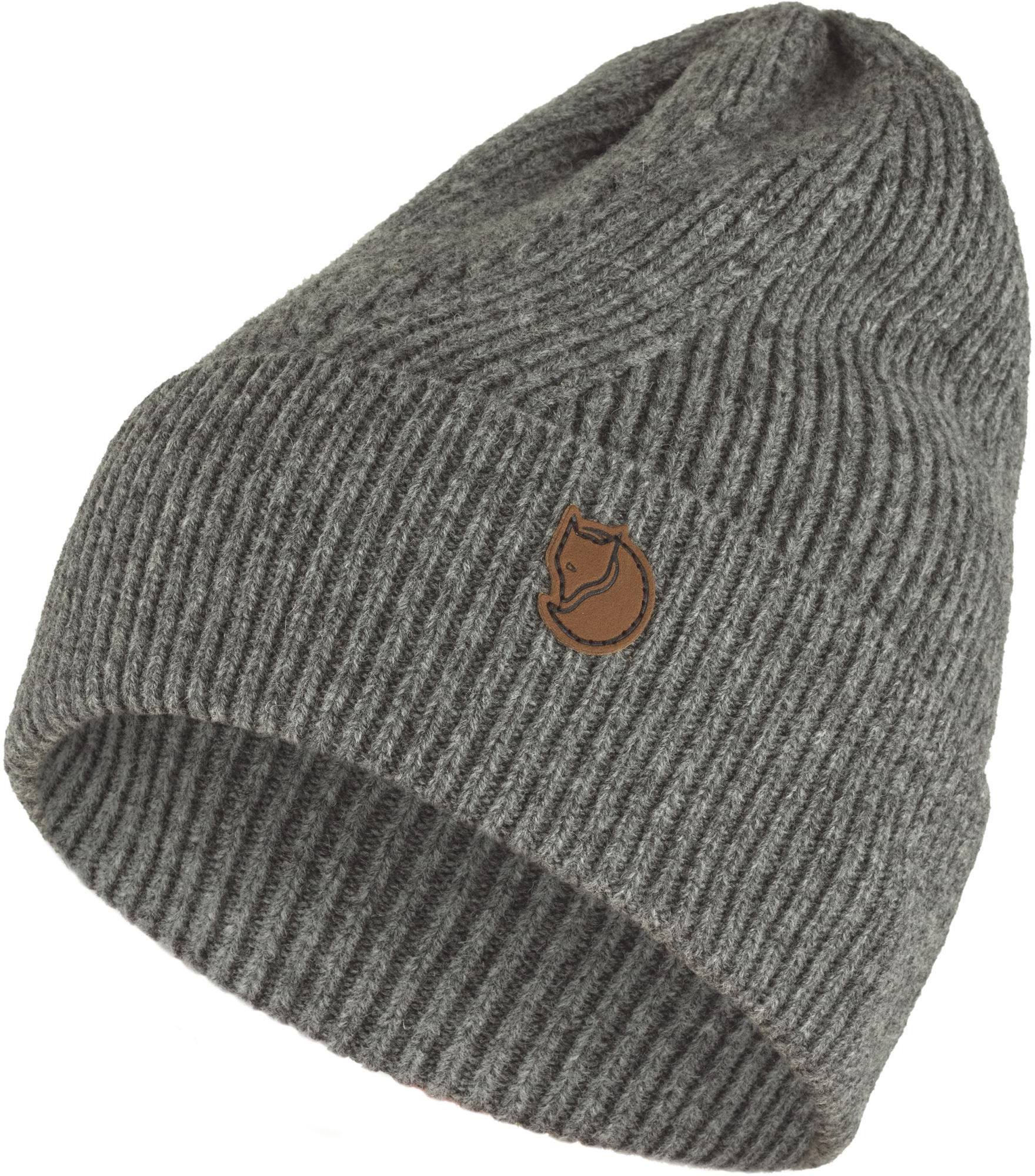 Fjällräven Directional Rib Beanie Harmaa