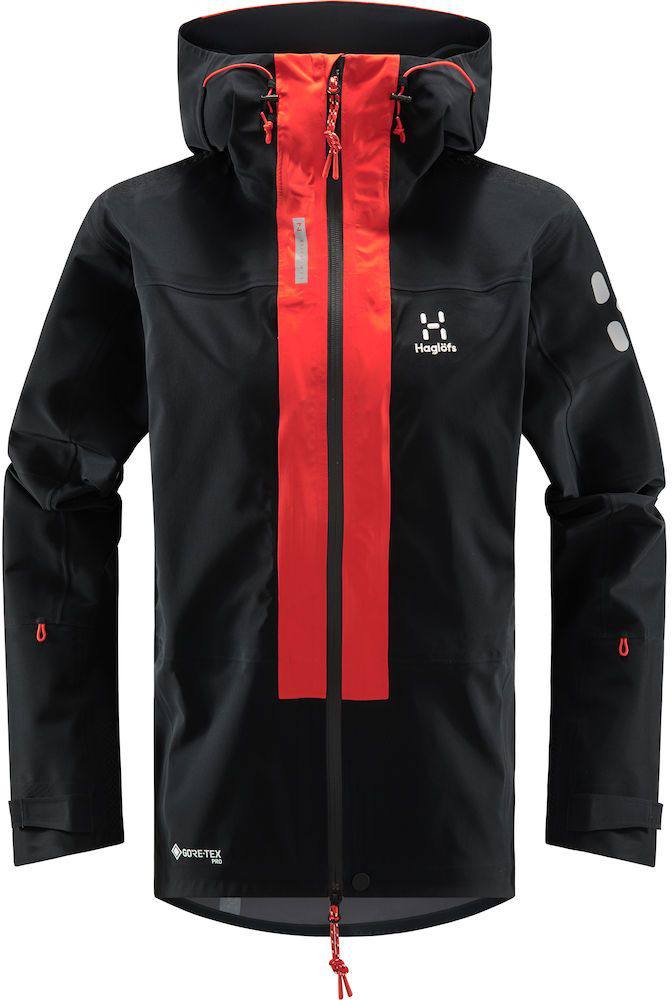 L.I.M ZT Mtn GTX PRO Jacket Women Black / Red XL