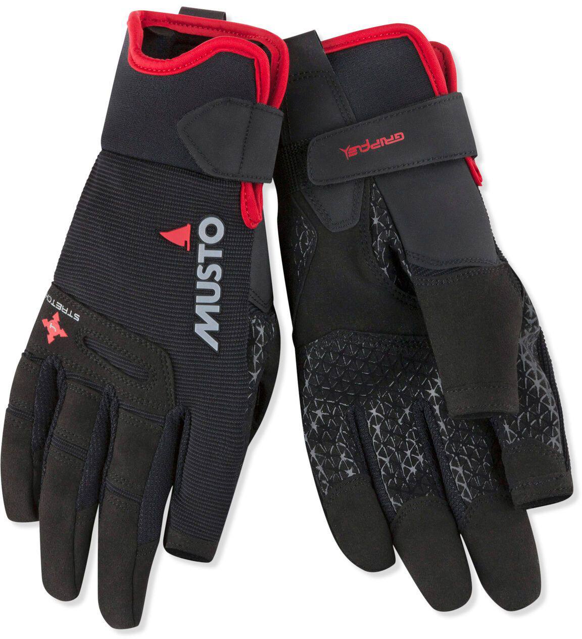 Performance Longfinger Gloves Musta XS