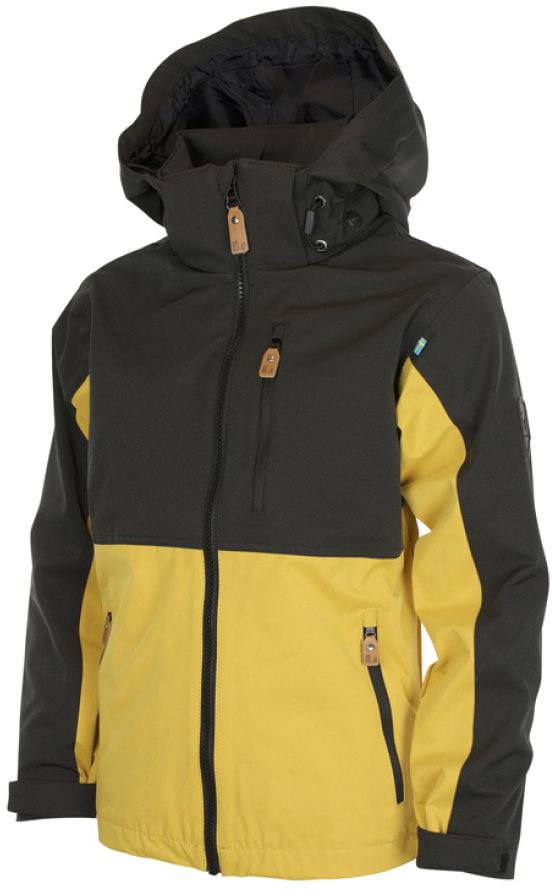 Lindberg Explorer Jacket Black / Yellow 170