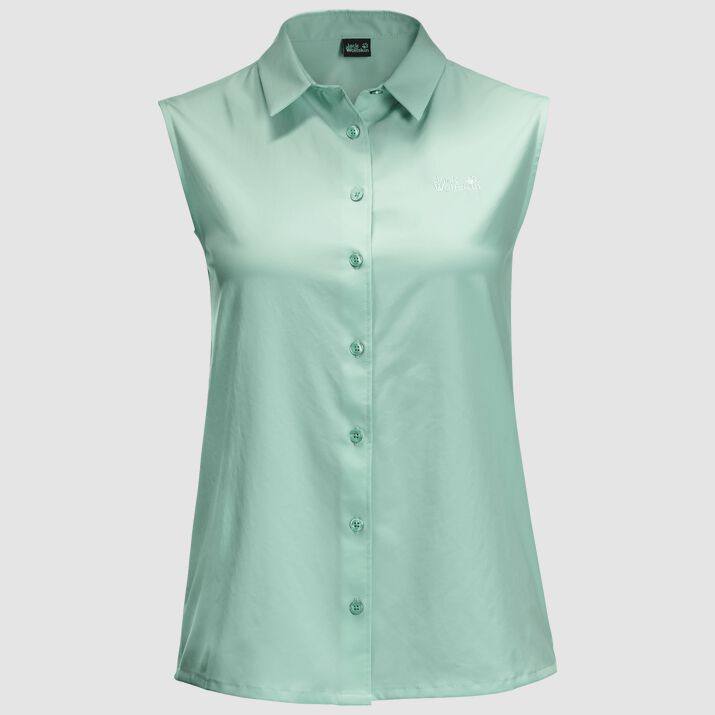 Jack Wolfskin Sonora Sleeveless Shirt W Jade XL