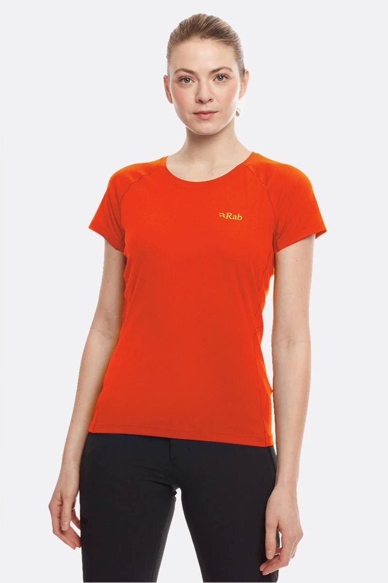 Rab Women’s Pulse Tee Oranssi 12