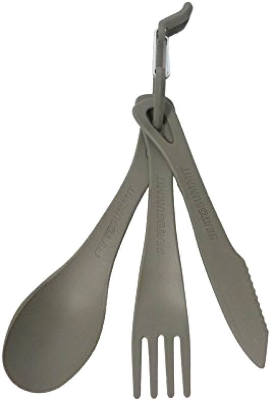 Sea To Summit Delta Cutlery Set Grey