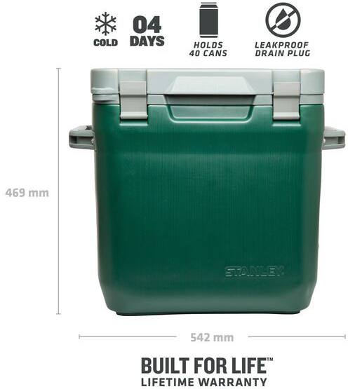 Stanley Adventure 28.3L Cooler Green