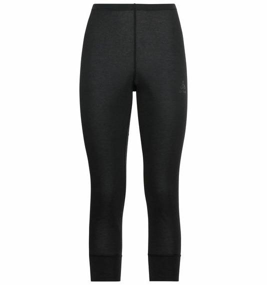 Women’s ACTIVE WARM ECO 3/4 Base Layer Pants Black XS