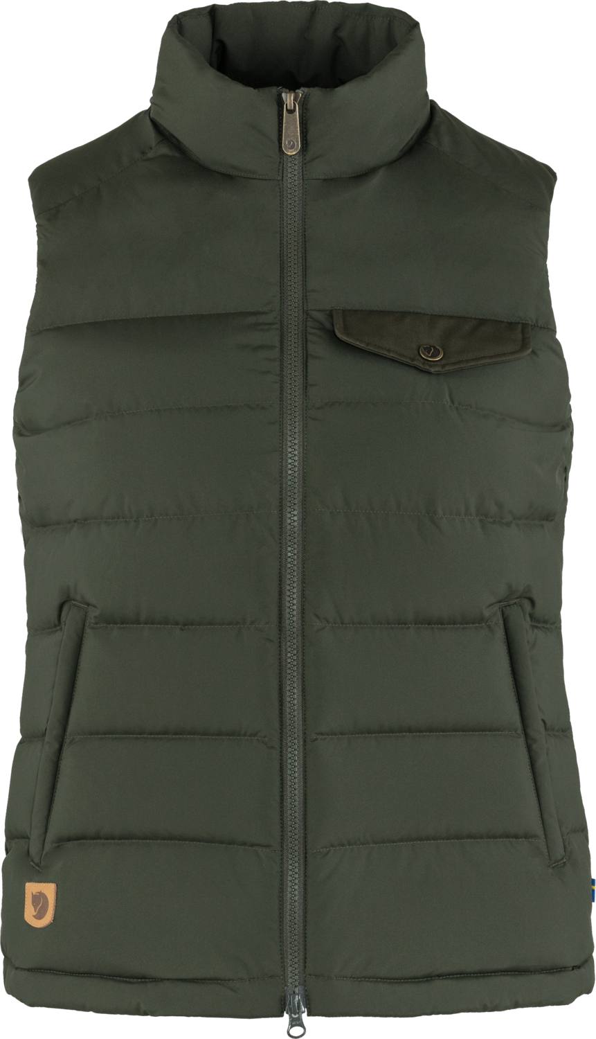 Greenland Down Liner Vest W Deep Forest L