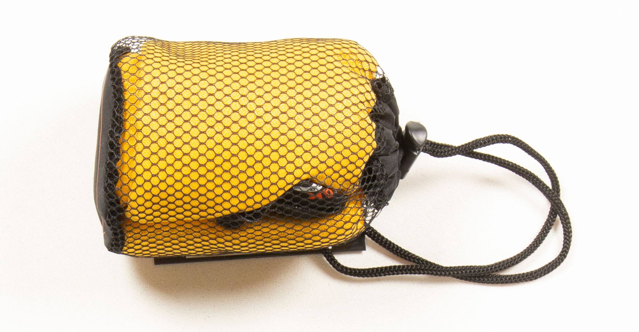 Biwak Backpacking towel 60 x 120 cm Yellow