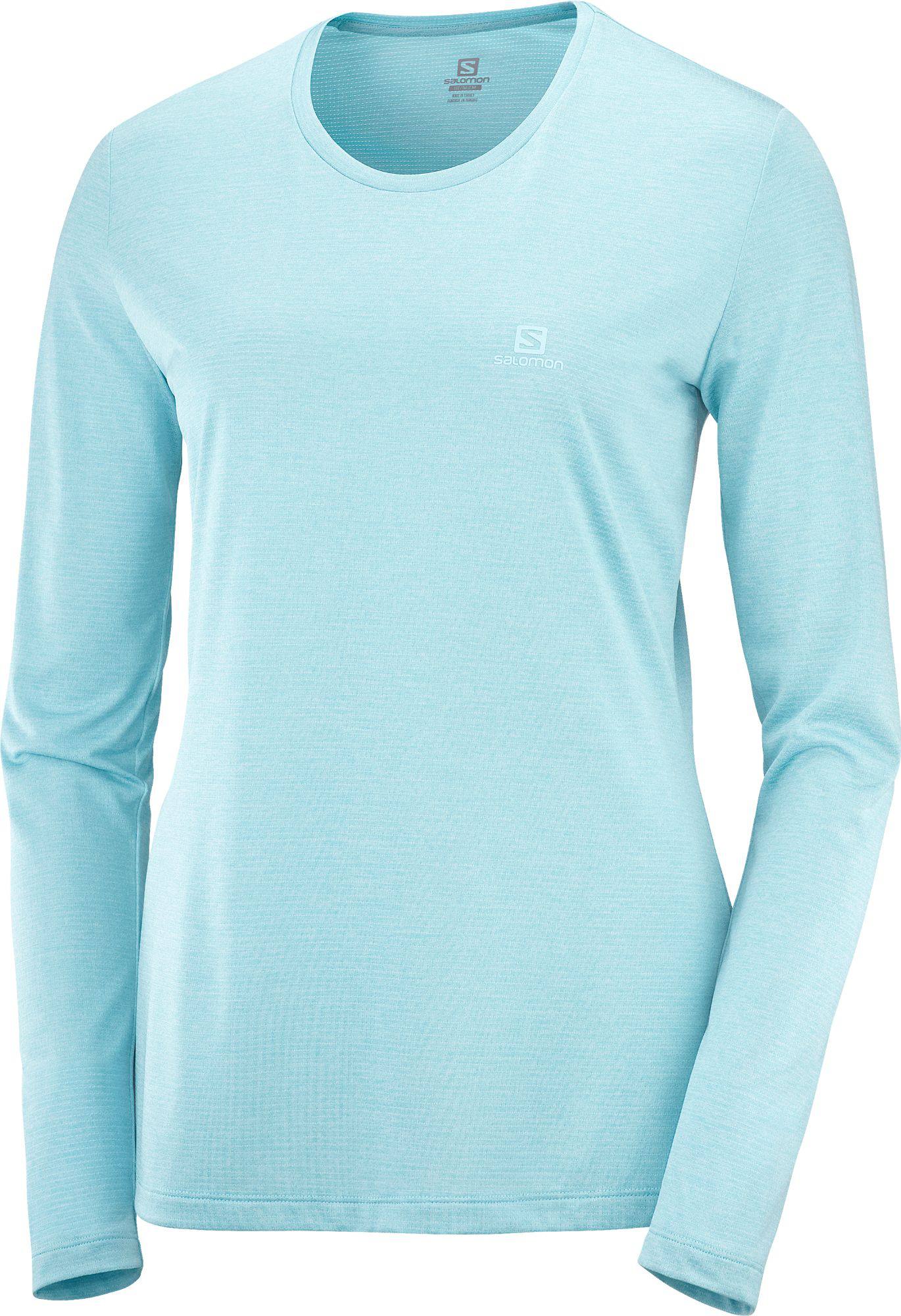 Agile LS W Tee Light blue L