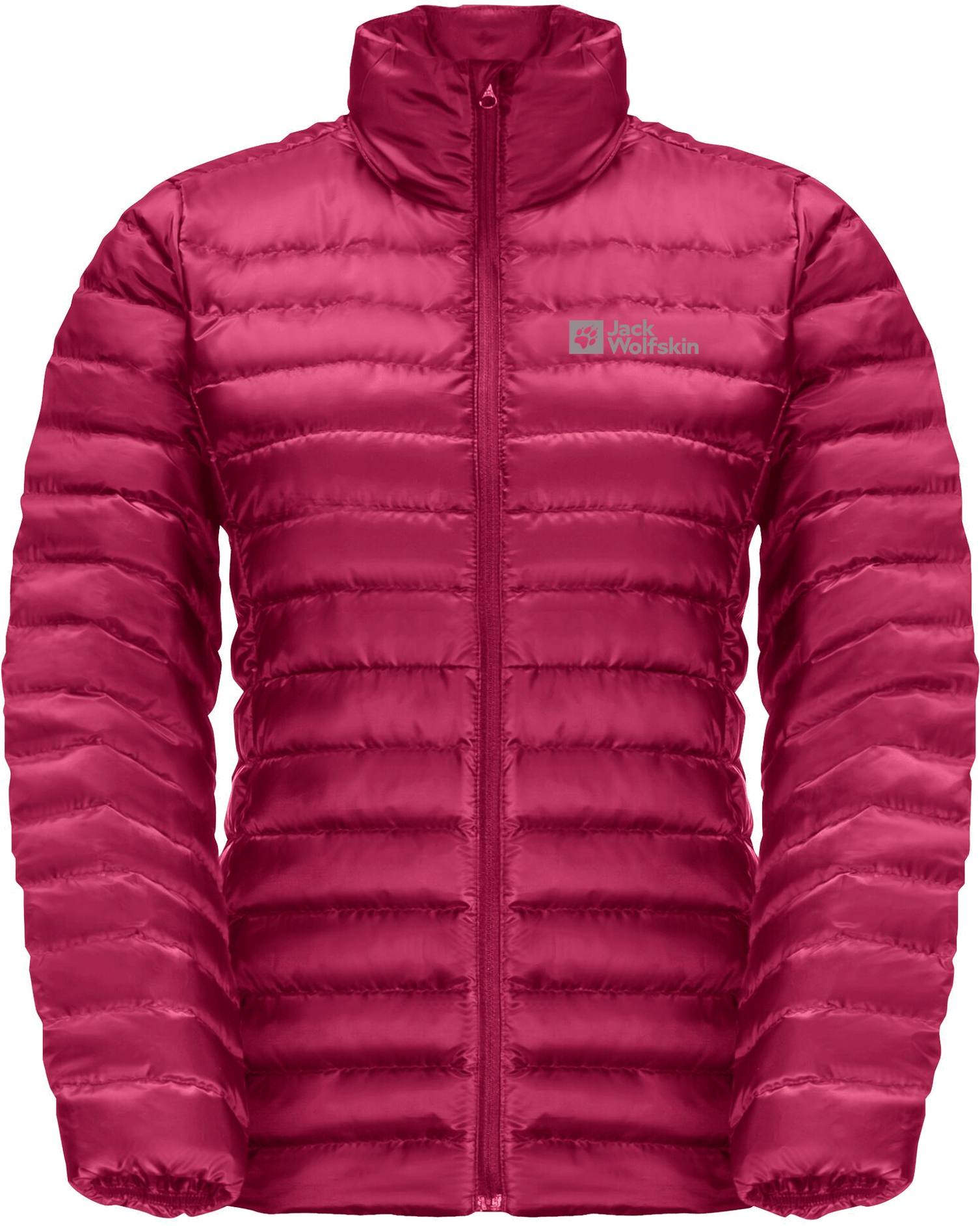 Pack & Go Down Jacket W Cranberry XL