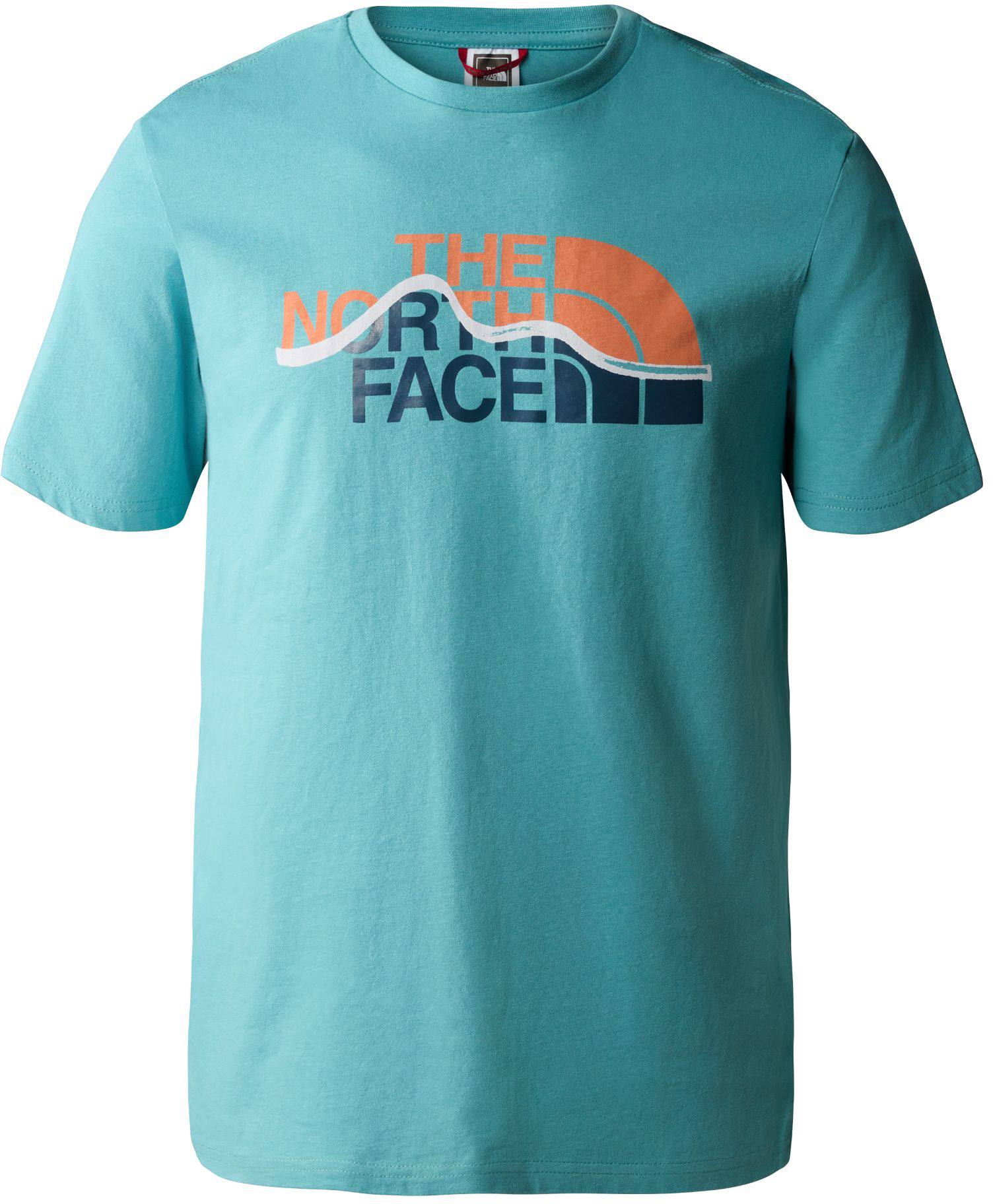 The North Face Mtn Line Tee Turquoise S