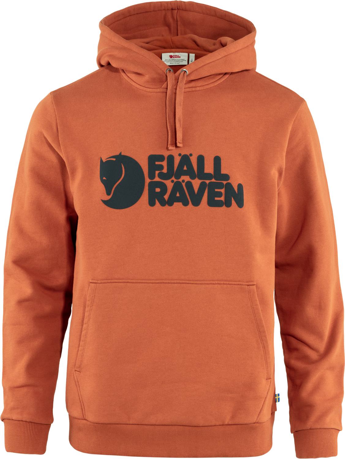 Fjällräven Logo Hoodie Terracotta L