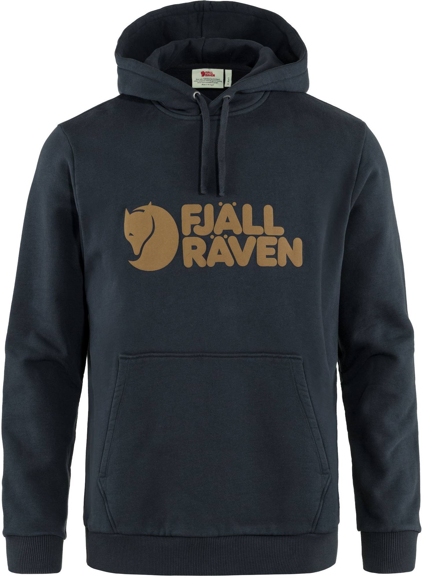 Fjällräven Logo Hoodie Dark navy M