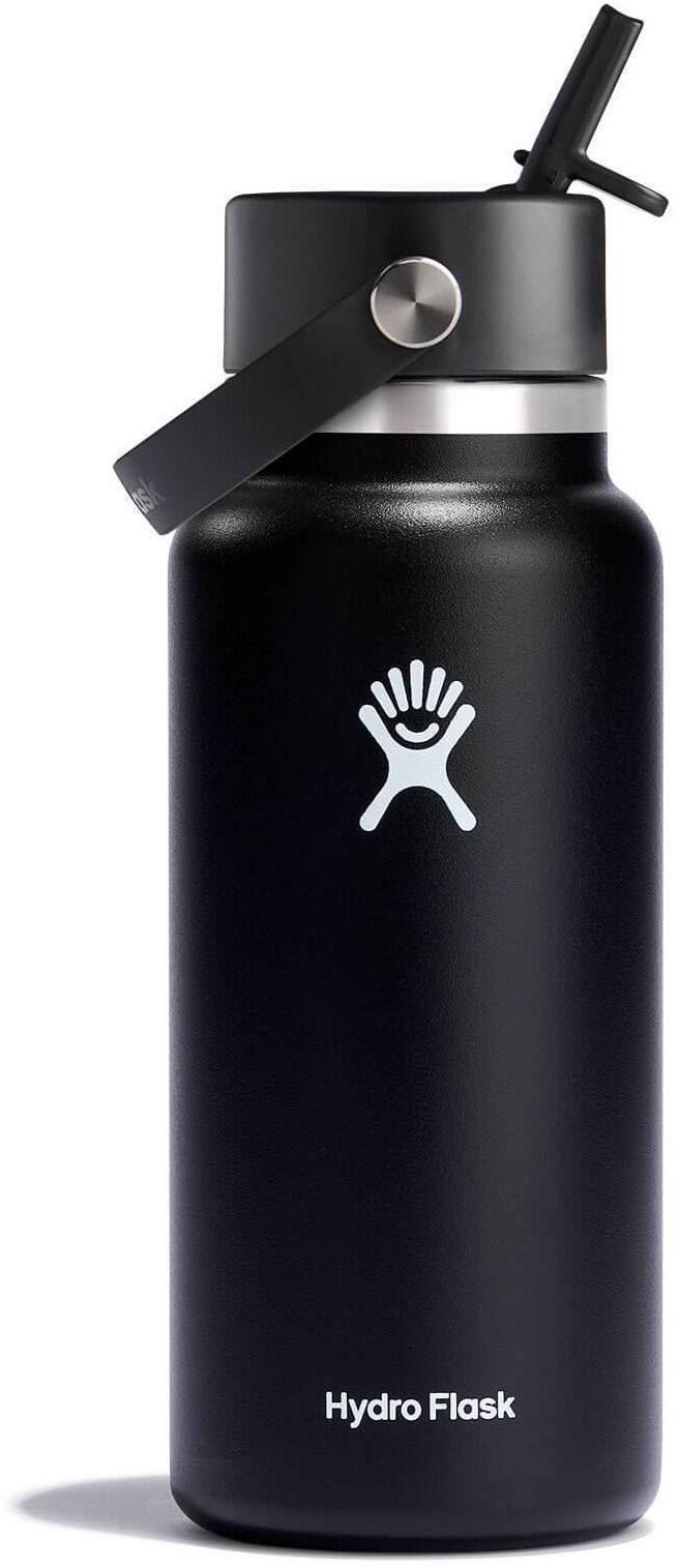 Hydro Flask 32oz Wide Flex Straw Cap Black