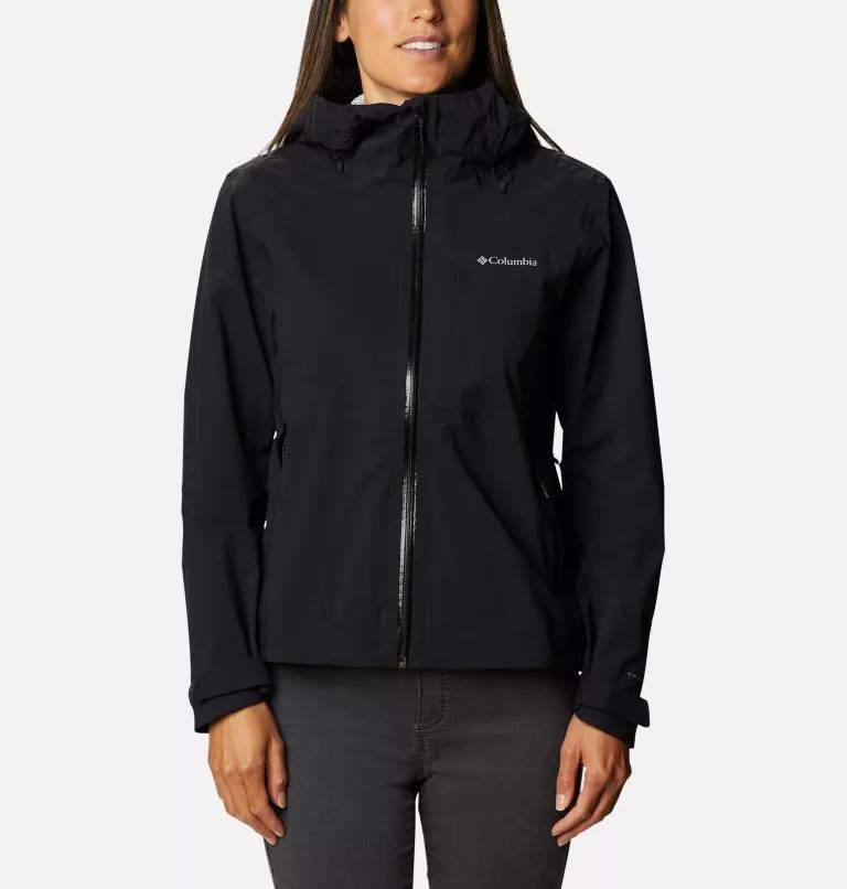 Women’s Ampli-Dry Waterproof Shell Jacket Omni-Tech Black XL