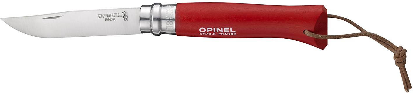 Opinel No 08 Bushwhacker Red