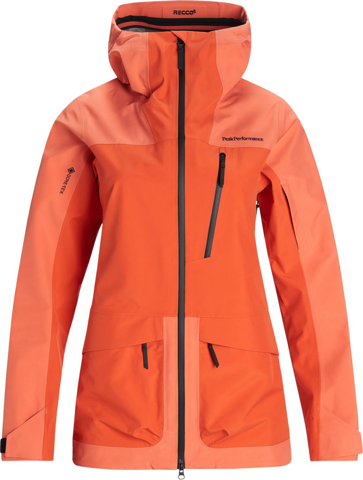 Vertical 3L W Jacket Orange M