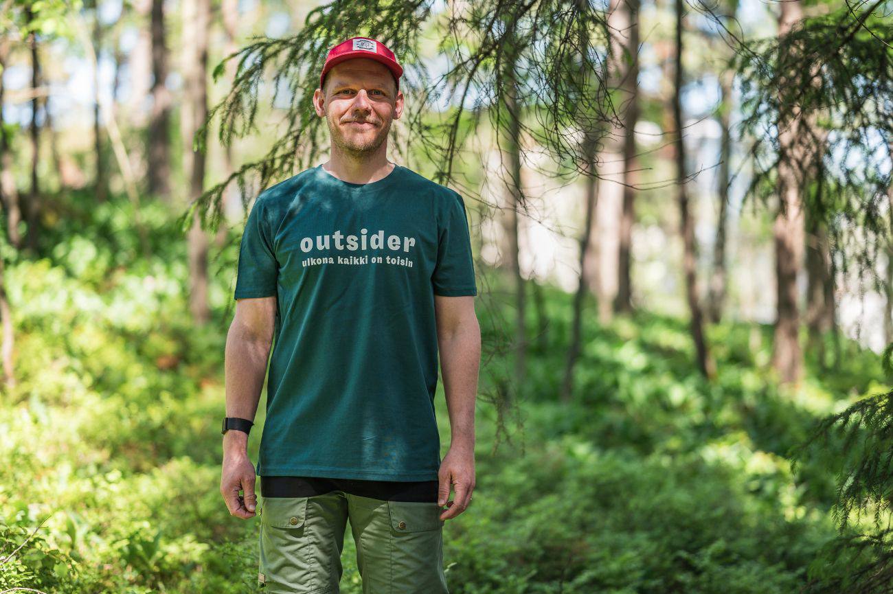 Scandinavian Outdoor Metsä t-paita outsider Green XL