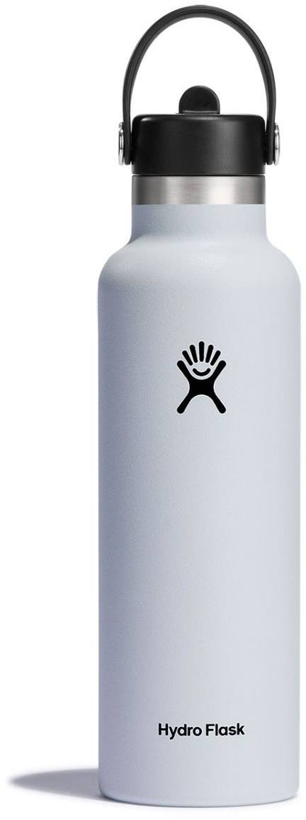 Hydro Flask 21 Oz Standard Flex Straw Cap White