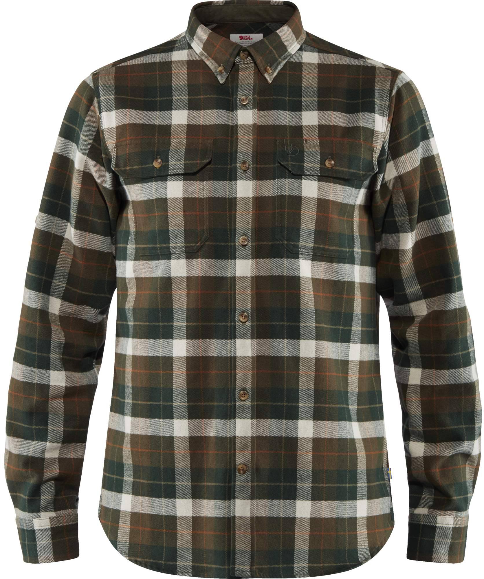 Singi Heavy Flannel Shirt Deep Forest XL