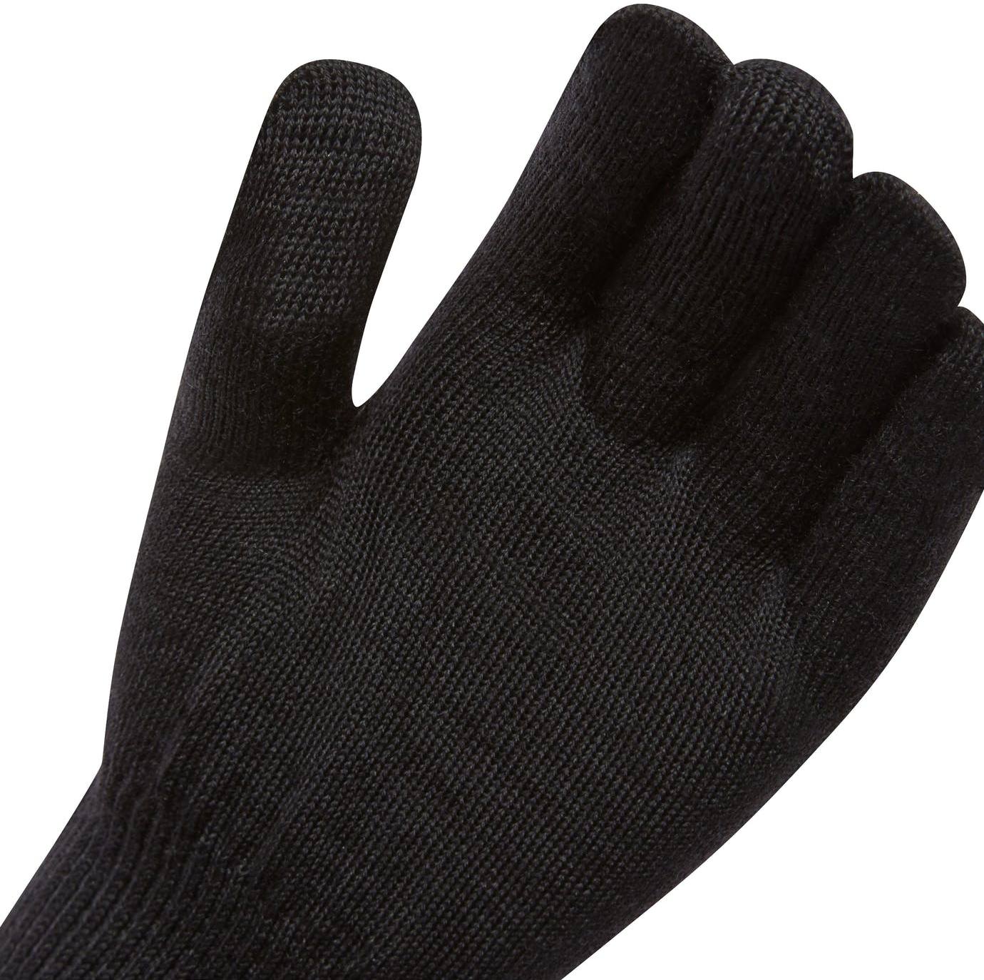 SealSkinz Solo Merino Liner Glove Musta