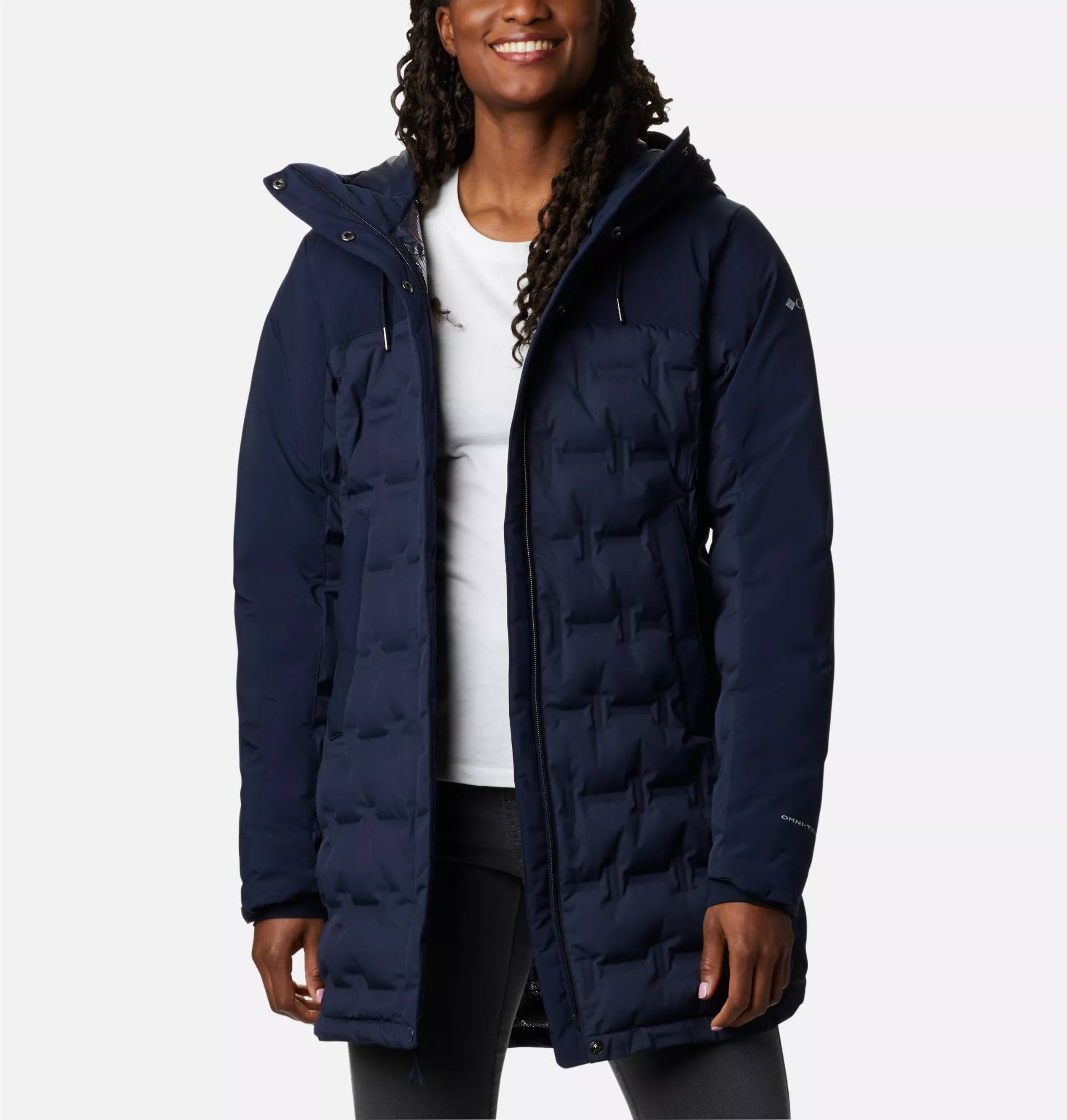 Women’s Mountain Croo Long Down Jacket Nocturnal XL