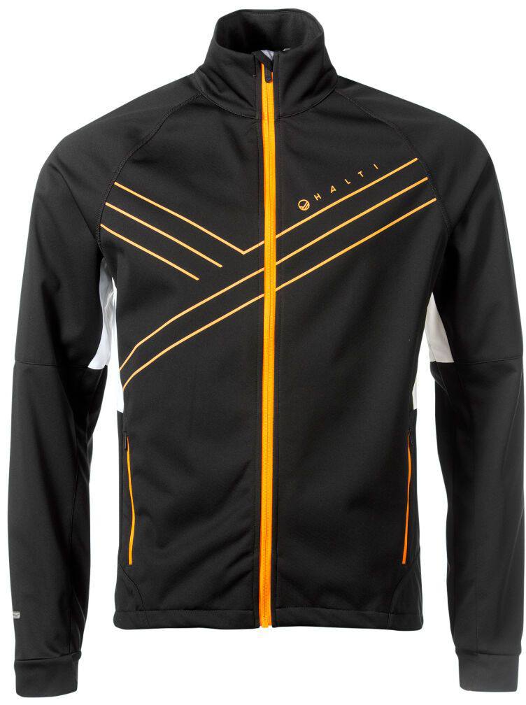 Falun M XCT Softshell Jacket Black / Orange XL