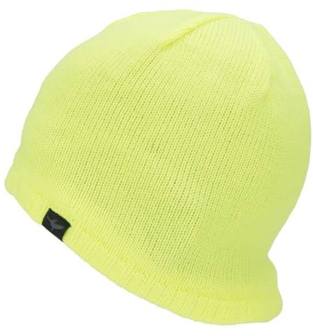 Cold Weather Beanie Hat Neon Yellow XXL